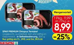 Spar SPAR PREMIUM Oktopus Tentakel Angebot