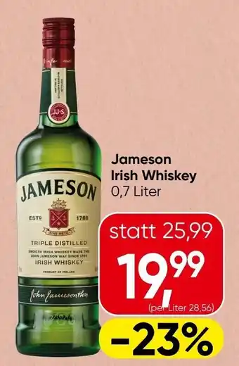 Spar Jameson irish whiskey Angebot