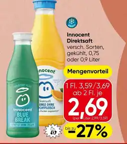 Spar Innocent direktsaft Angebot