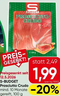 Spar S-budget prosciutto crudo Angebot