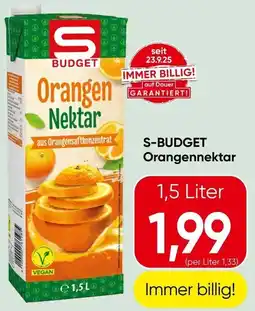 Spar S-budget orangennektar Angebot