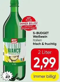 Spar S-budget weißwein Angebot