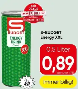 Spar S-budget energy xxl Angebot