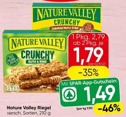 Spar Nature valley riegel Angebot