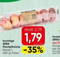 Spar Fruchtige spar flachpfirsiche Angebot