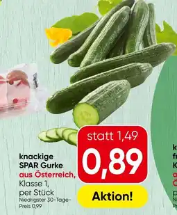 Spar Knackige spar gurke Angebot