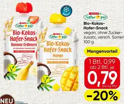 Spar Bio-kokos- hafer-snack Angebot
