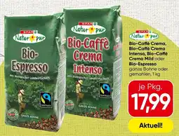 Spar Bio-caffè crema, bio-caffe crema intenso, bio-caffé crema mild oder bio-espresso Angebot