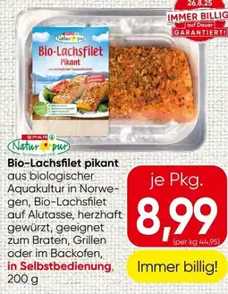 Spar Bio-lachsfilet pikant Angebot
