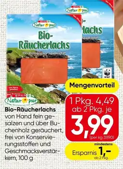 Spar Bio- räucherlachs Angebot
