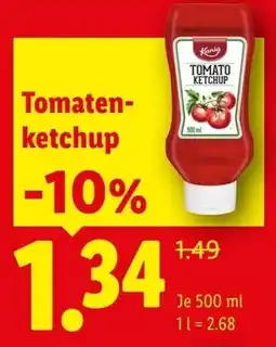 Lidl Tomaten- ketchup Angebot