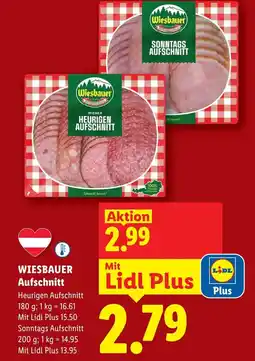 Lidl Wiesbauer aufschnitt Angebot