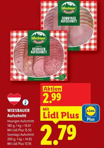 Lidl Wiesbauer aufschnitt Angebot