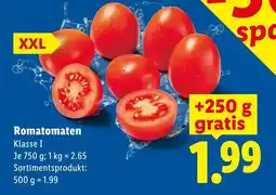 Lidl Romatomaten klasse i Angebot