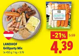 Lidl Landhof grillparty mix Angebot