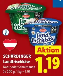 Lidl Schärdinger landfrischkäse Angebot