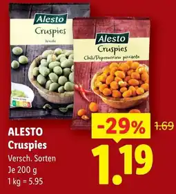 Lidl Alesto Cruspies Angebot