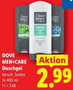 Lidl Dove men+care duschgel Angebot