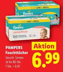 Lidl Pampers feuchttücher Angebot