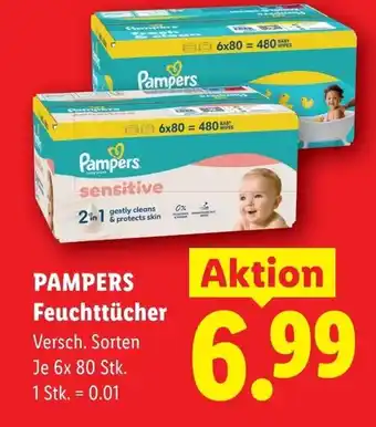 Lidl Pampers feuchttücher Angebot