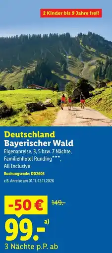 Lidl Deutschland bayerischer wald Angebot