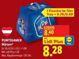 Lidl Puntigamer märzen Angebot