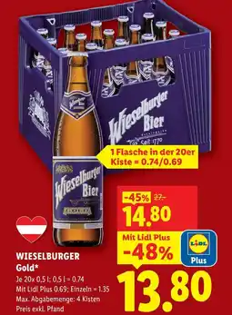 Lidl WIESELBURGER Angebot