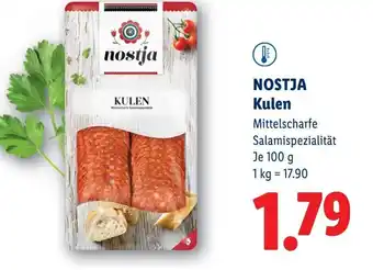 Lidl Nostja kulen Angebot