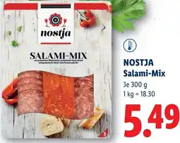 Lidl Nostja salami-mix Angebot