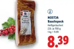 Lidl NOSTJA Bauchspeck Angebot