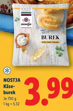 Lidl Nostja käse- burek Angebot