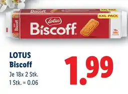 Lidl Lotus biscoff Angebot