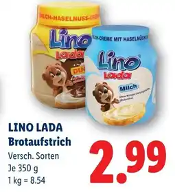 Lidl Lino lada brotaufstrich Angebot
