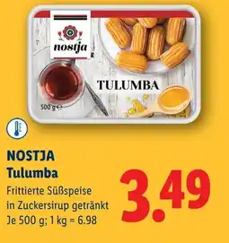 Lidl Nostja tulumba Angebot