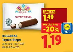 Lidl Kuljanka topfen-riegel Angebot
