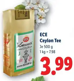 Lidl Ece ceylon tee Angebot