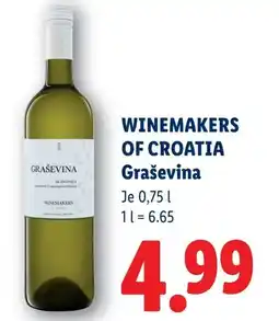 Lidl Winemakers of croatia graševina Angebot