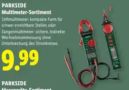 Lidl Parkside multimeter-sortiment Angebot