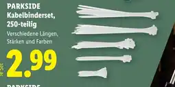 Lidl PARKSIDE Kabelbinderset, 250-teilig Angebot