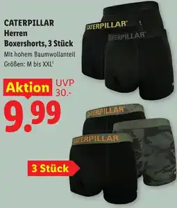 Lidl Caterpillar herren boxershorts, 3 stück Angebot