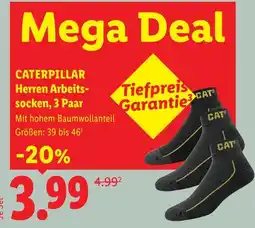 Lidl Caterpillar herren arbeits- socken, 3 paar Angebot