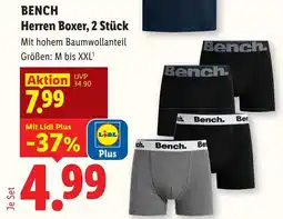 Lidl BENCH Herren Boxer, 2 Stück Angebot