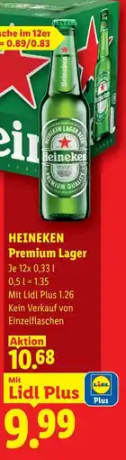 Lidl Heineken premium lager Angebot