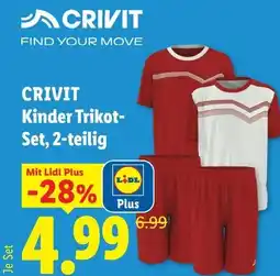Lidl CRIVIT Kinder Trikot- Set, 2-teilig Angebot