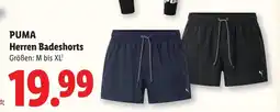 Lidl Puma herren badeshorts Angebot
