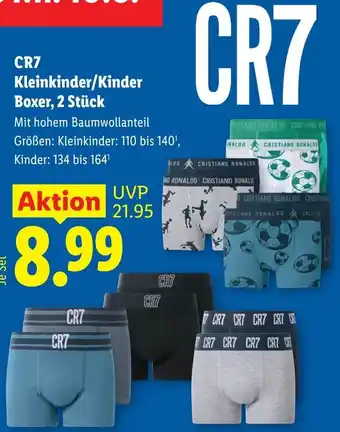 Cr7 kleinkinder/kinder boxer, 2 stück
