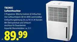 Lidl Tronic luftentfeuchter Angebot
