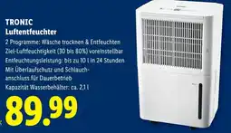 Lidl Tronic luftentfeuchter Angebot