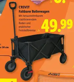 Lidl CRIVIT Faltbarer Bollerwagen Angebot