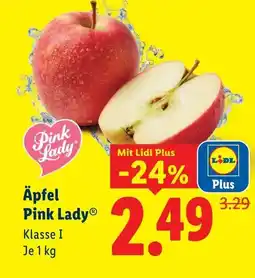 Lidl Äpfel pink lady Angebot